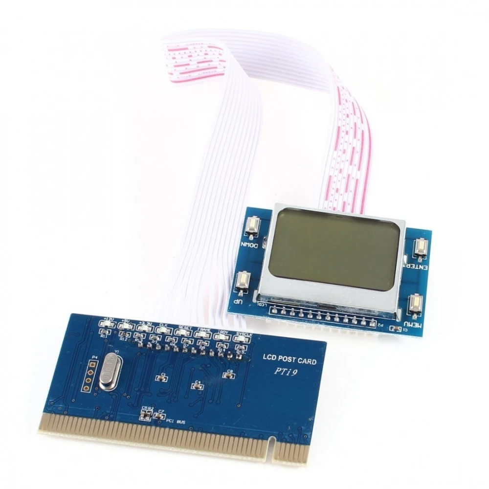 PCI dijagnostička kartica za PC s LCD zaslonom PTI-9