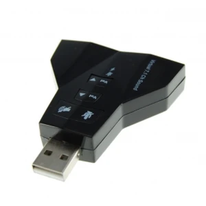 Dualna USB zvučna kartica s 2 izlaza i 2 ulaza