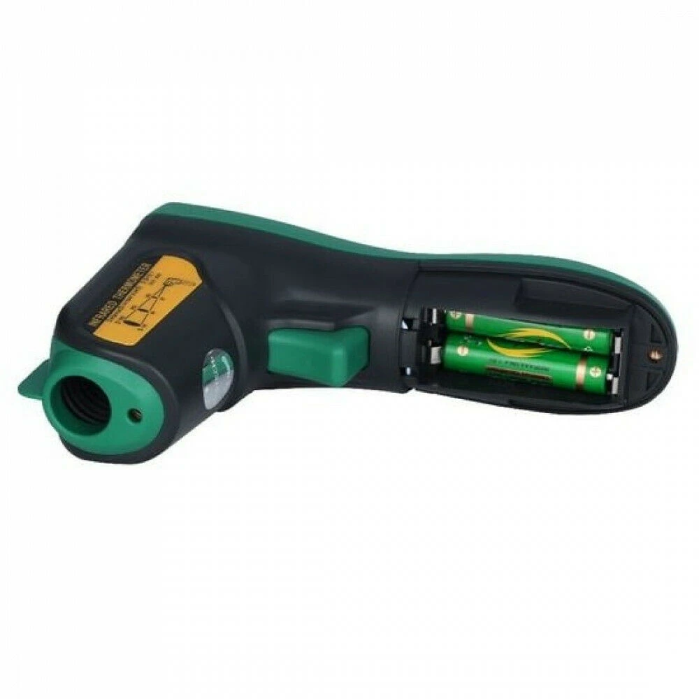 Detalle del puntero laser del termometro infrarrojos Mastech MS6522B