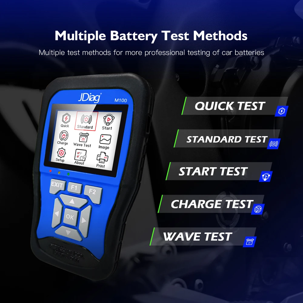 Prueba de sistemas ABS y antirrobo con Jdiag M100
