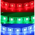 RGB LED traka 12V 5 metara podesiva SMD5050 60LED/m IP65