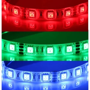 RGB LED traka 12V 5 metara podesiva SMD5050 60LED/m IP65