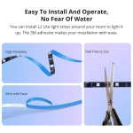 SONOFF L2 Lite WiFi pametna LED traka 5 metara s daljinskim i aplikacijom