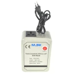 Transformador de corriente 220v a 110v 500w Mlink detalle del interruptor