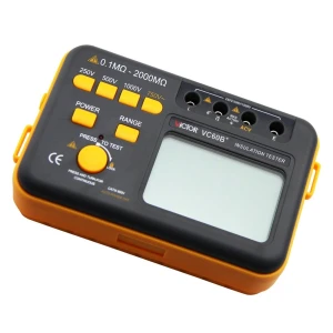 Victor VC60B+ mjerač izolacije CAT III 1000 V za do 2000 MΩ