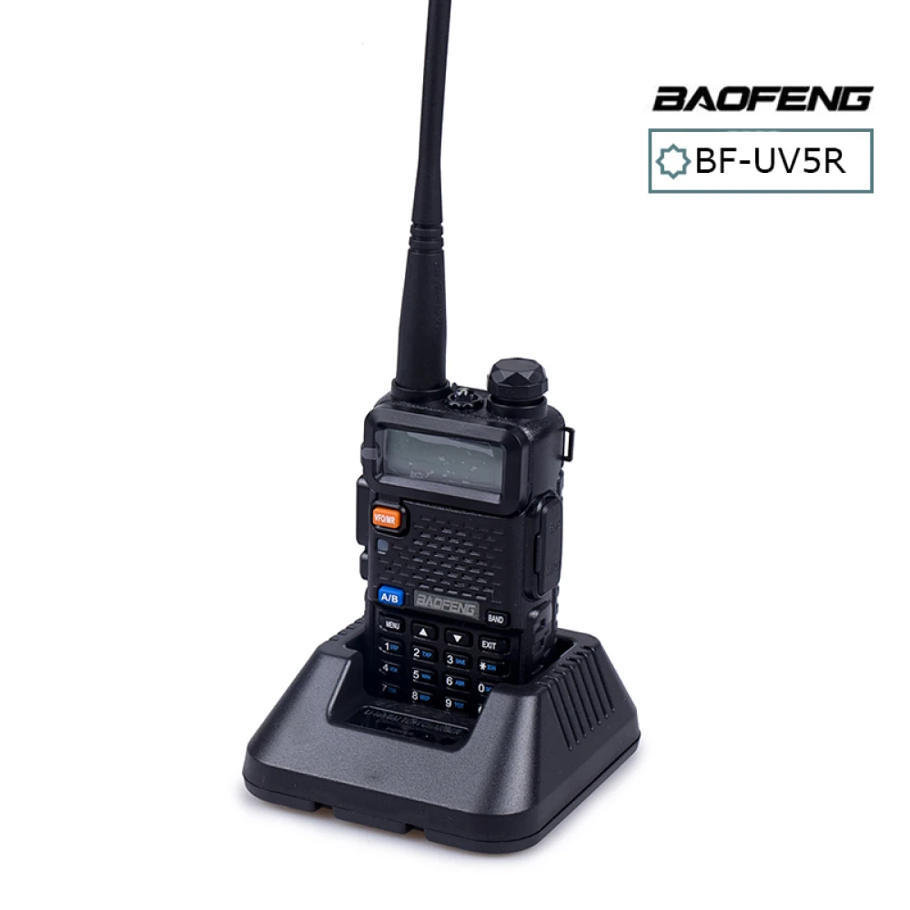 Walkie talkie Baofeng UV-5R 8W sa slušalicom i dual band VHF/UHF