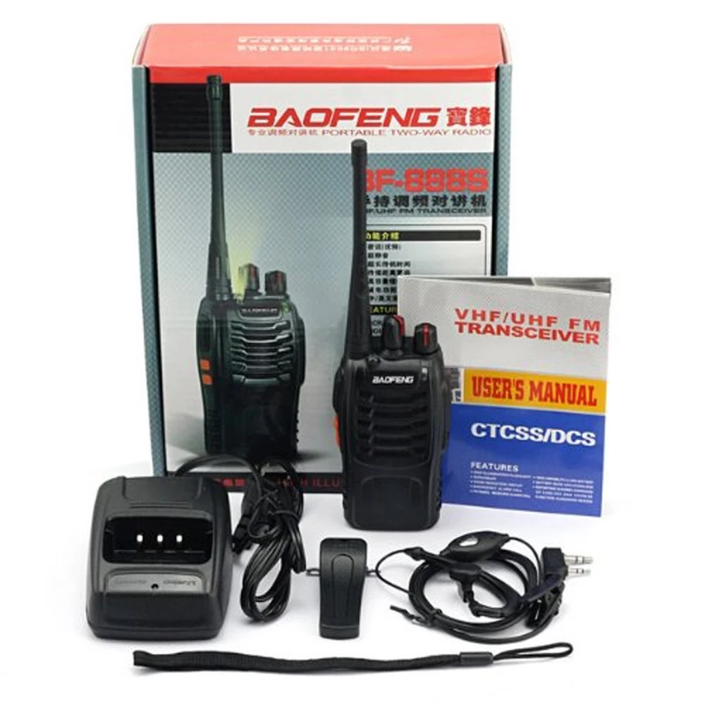 Antena de alta ganancia del walkie talkie Baofeng BF-888S