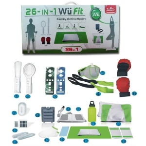 Wii Fit 26 u 1 Family Active Sports Pack - kompletan set pribora za Wii Fit