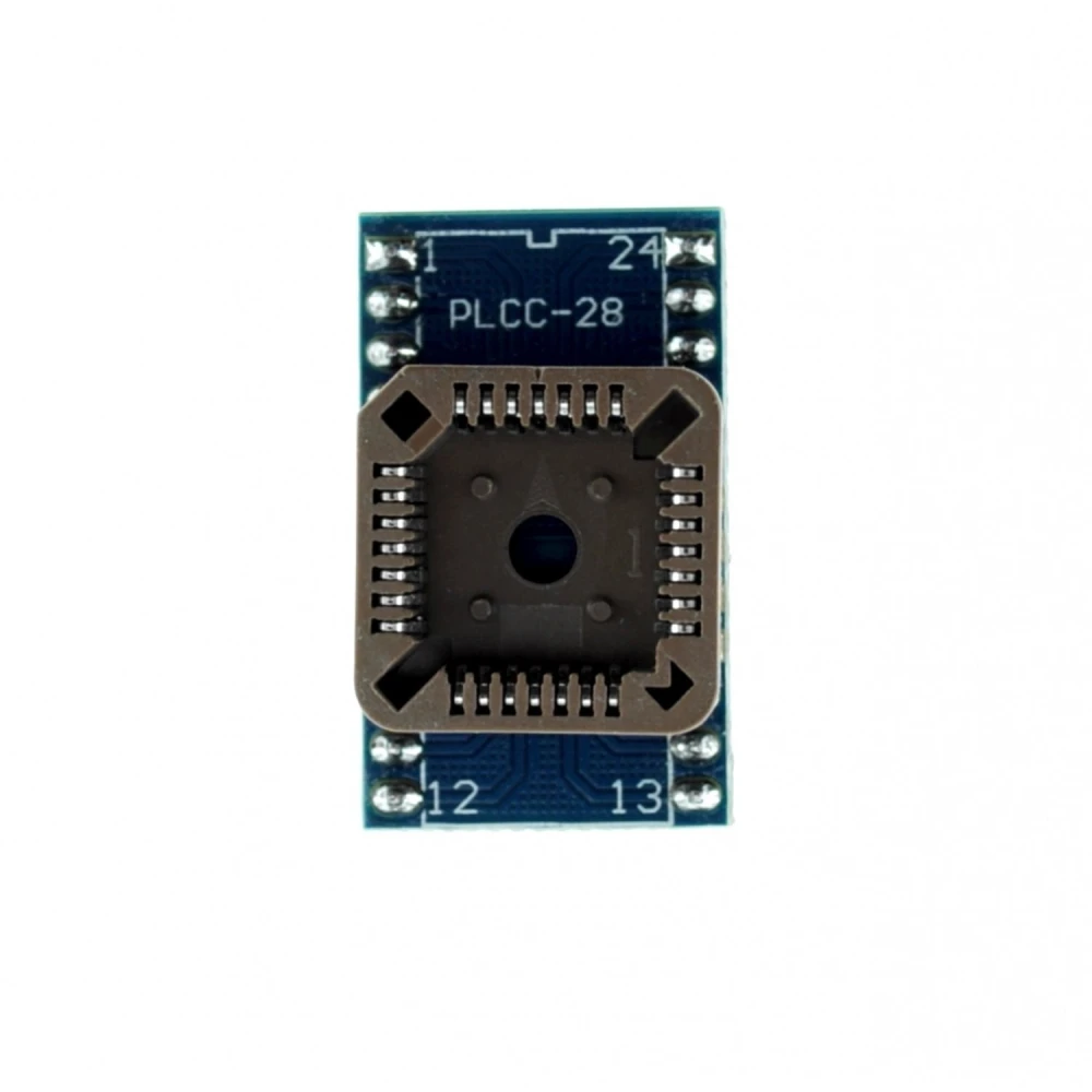 PLCC28 na DIP24 programsko podnožje za kompatibilne IC programatore